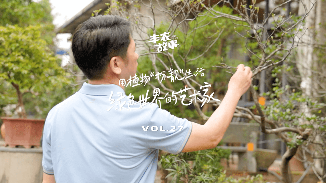 17年，他用一草一木去点亮了一个个家。